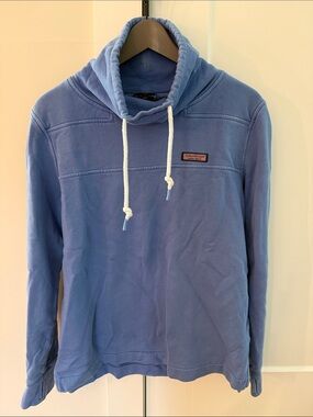 Vineyard Vines Periwinkle Pullover Hoodie with Drawstring